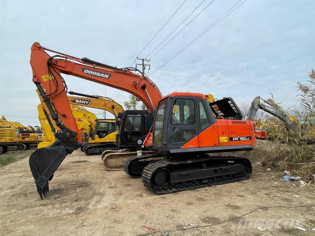 Doosan dx150 Lánctalpas kotrók