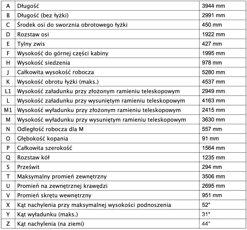 Günstig 2812T Teleszkópos rakodók