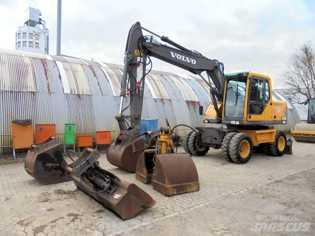 Volvo EW 140 B Gumikerekes kotrók