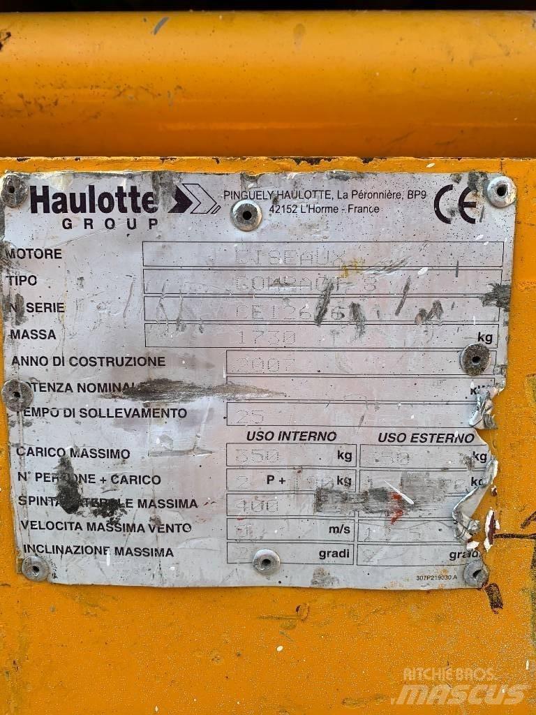 Haulotte Compact 8 Ollós emelők