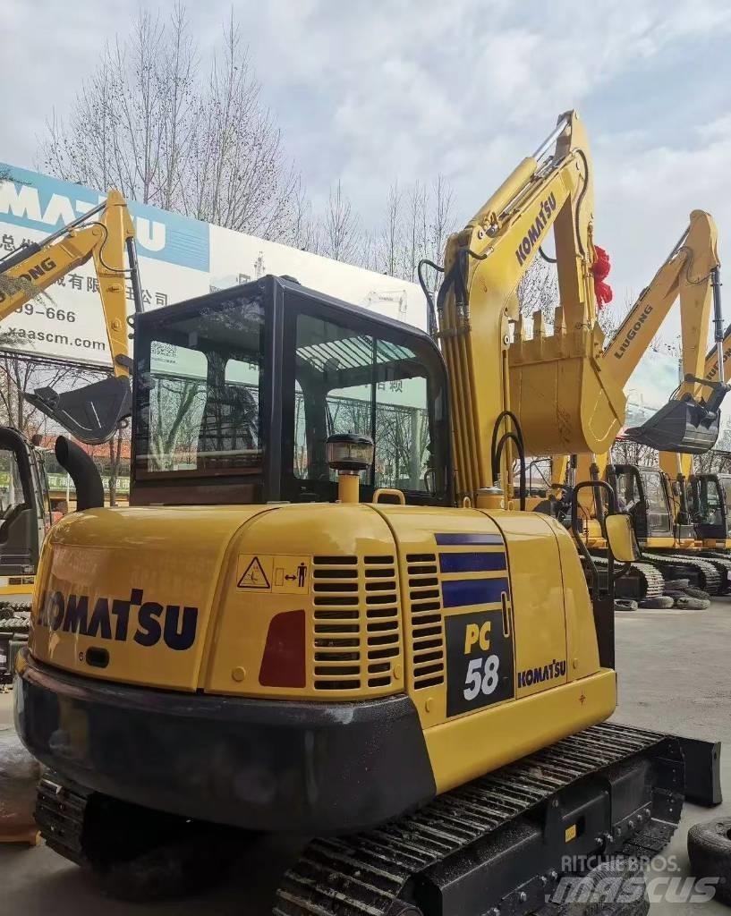 Komatsu PC 58 Mini kotrók < 7t
