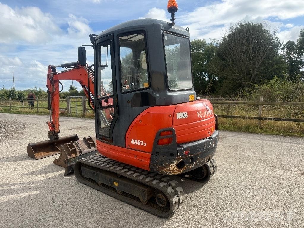 Kubota KX 61-3 Mini kotrók < 7t