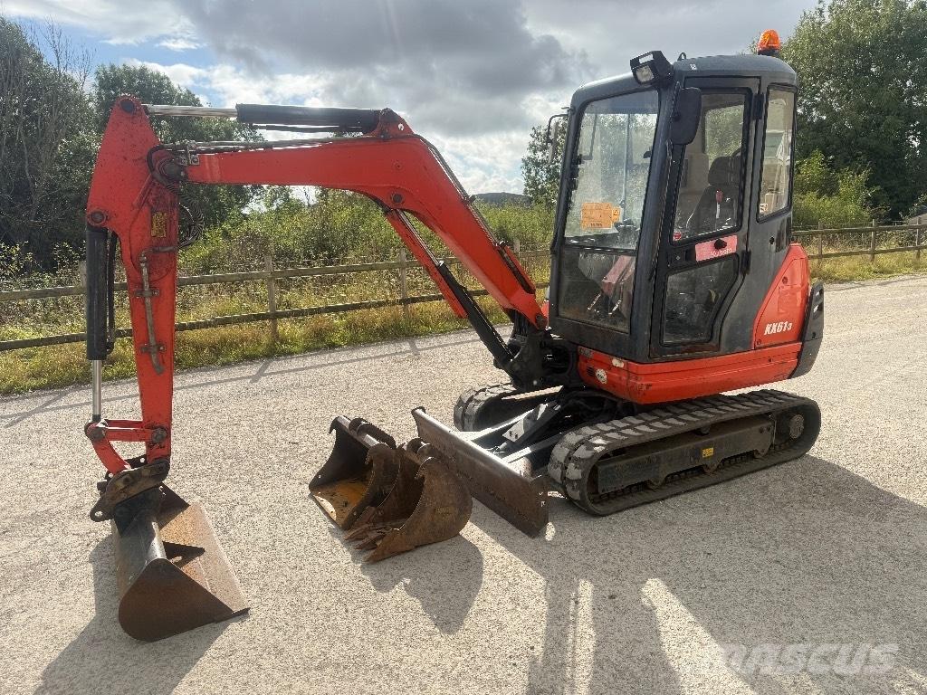 Kubota KX 61-3 Mini kotrók < 7t
