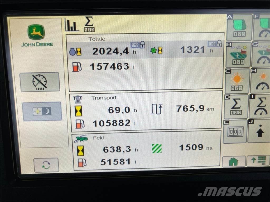 John Deere 9800i Szecskázók