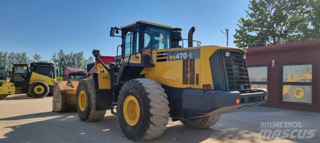 Komatsu WA 470-6 Gumikerekes homlokrakodók