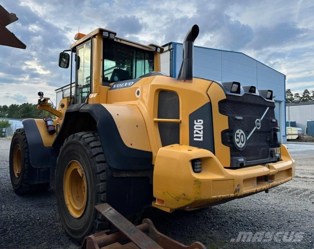 Volvo L 120 G Gumikerekes homlokrakodók