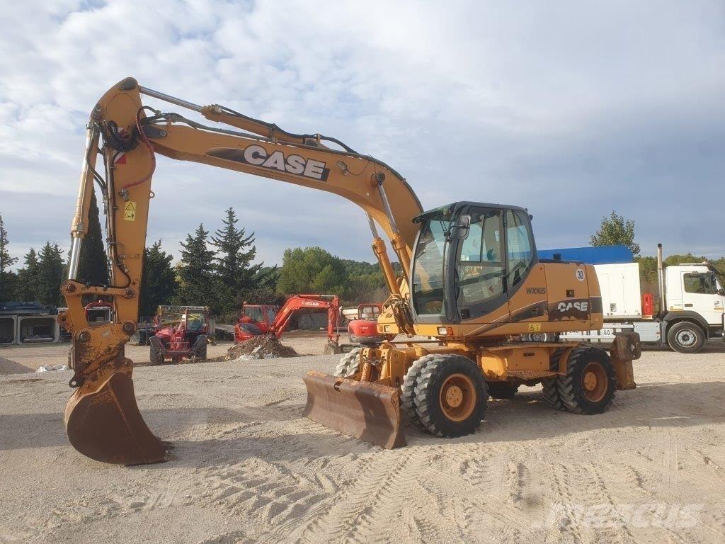 CASE WX 165 Gumikerekes kotrók
