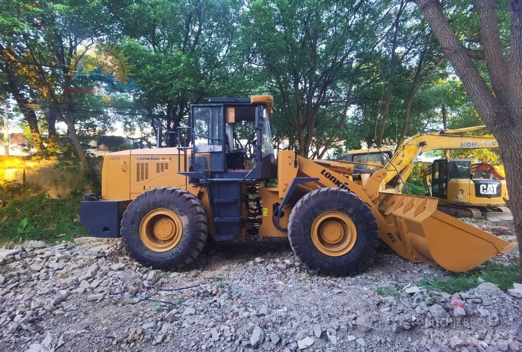 Lonking LG 855D Gumikerekes homlokrakodók