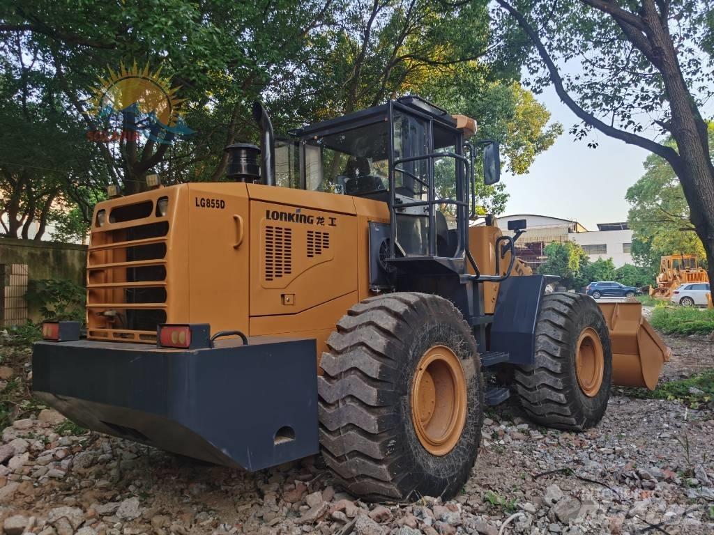 Lonking LG 855D Gumikerekes homlokrakodók