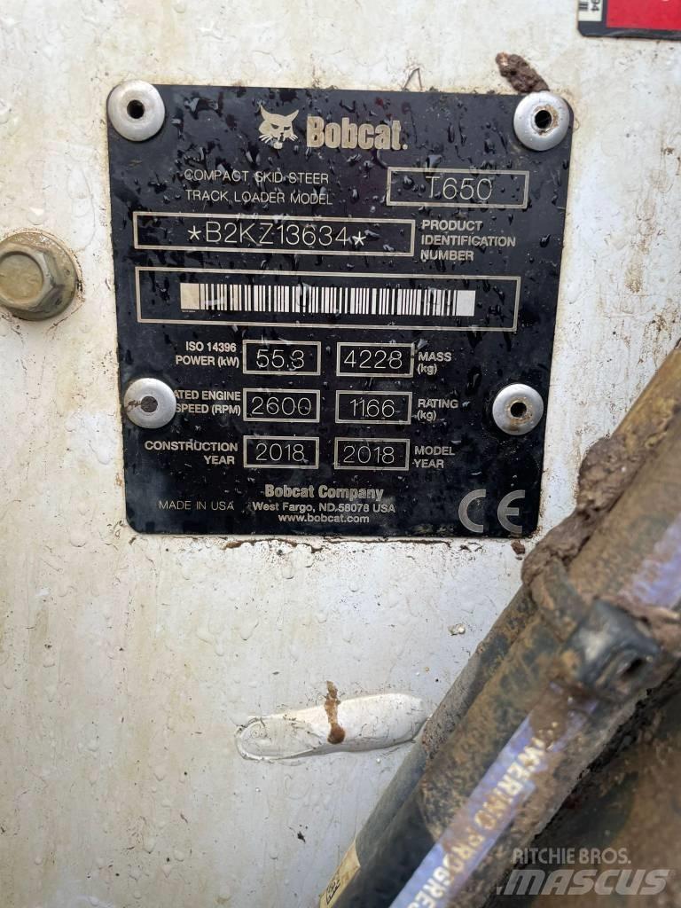 Bobcat T 650 Kompaktrakodók