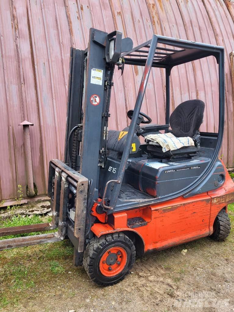 Linde E 16 P Elektromos targoncák
