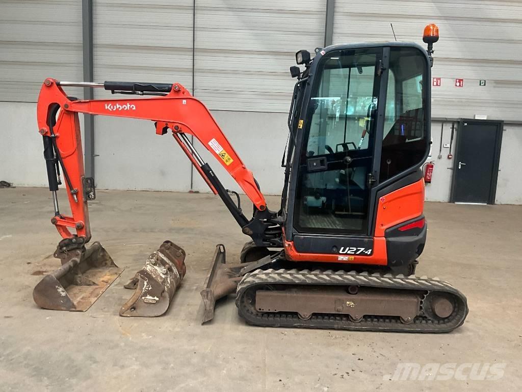 Kubota U 27-4 Mini kotrók < 7t