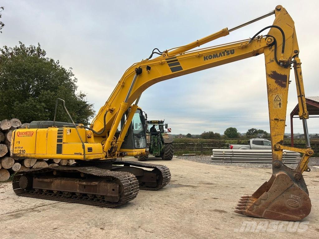 Komatsu PC 210-6K Lánctalpas kotrók