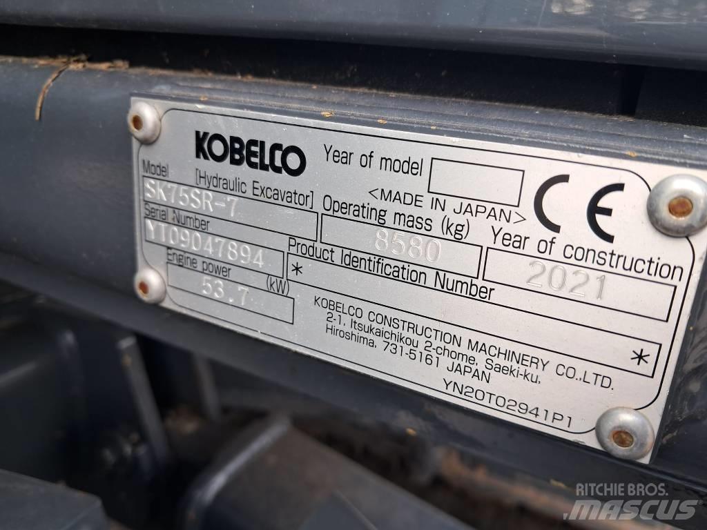 Kobelco SK75SR-7 Közepes (midi) kotrók 7 t - 12 t
