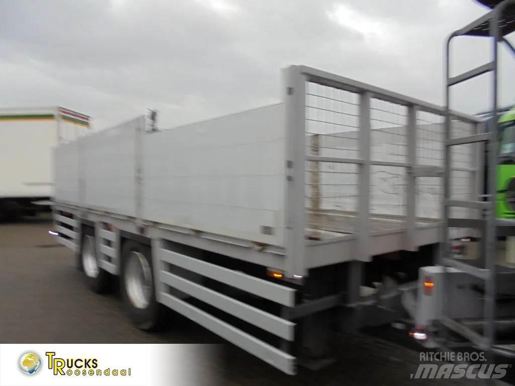 GS AN- 2000 + 2 AXLE Platós / Ponyvás pótkocsik