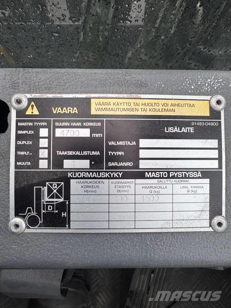 Mitsubishi FD 45 Dízel targoncák