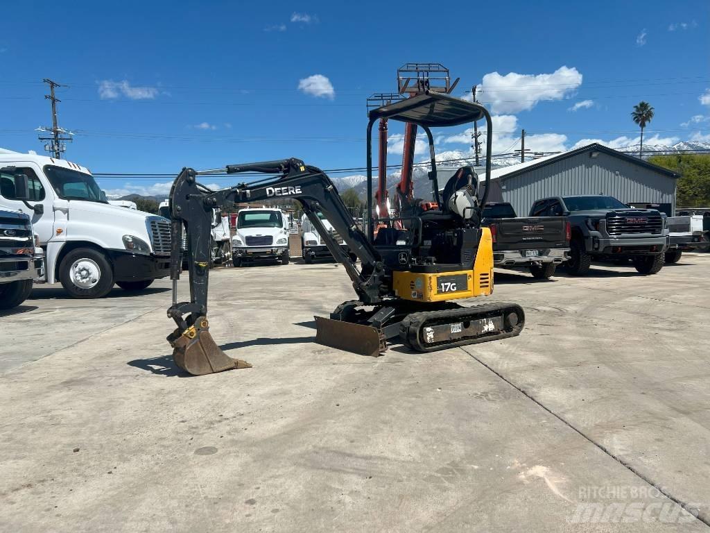 John Deere 17G Mini kotrók < 7t