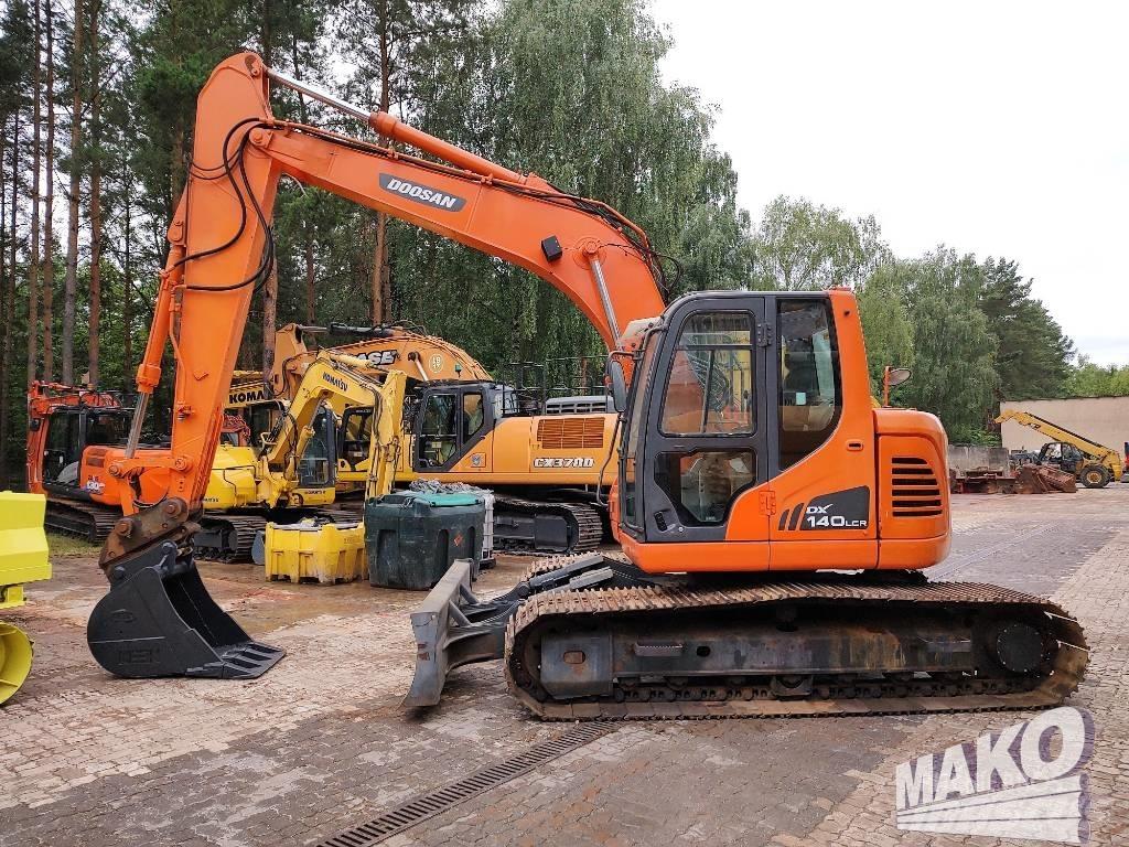 Doosan DX 140 LCR Lánctalpas kotrók