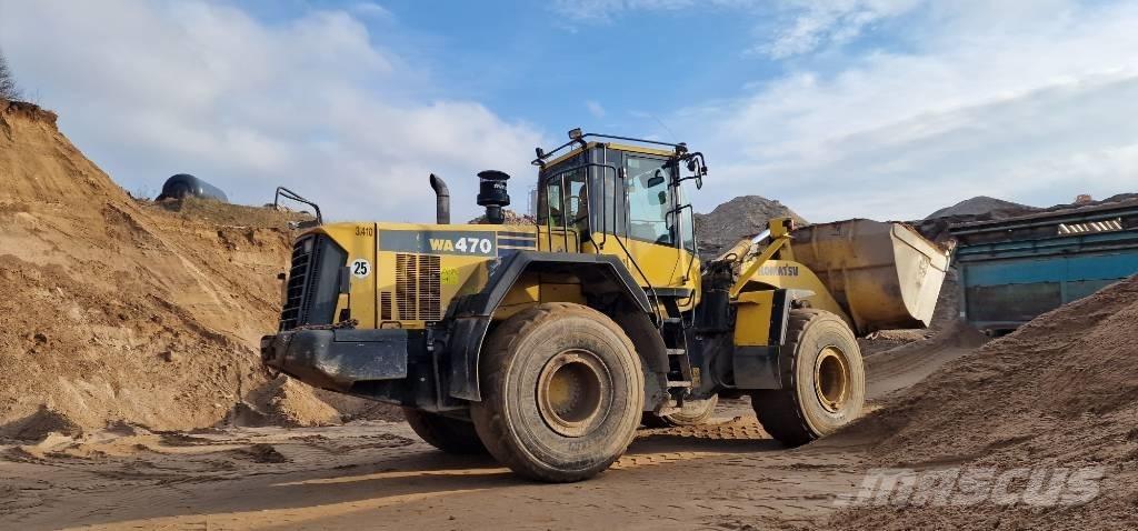 Komatsu WA 470-6LC Gumikerekes homlokrakodók