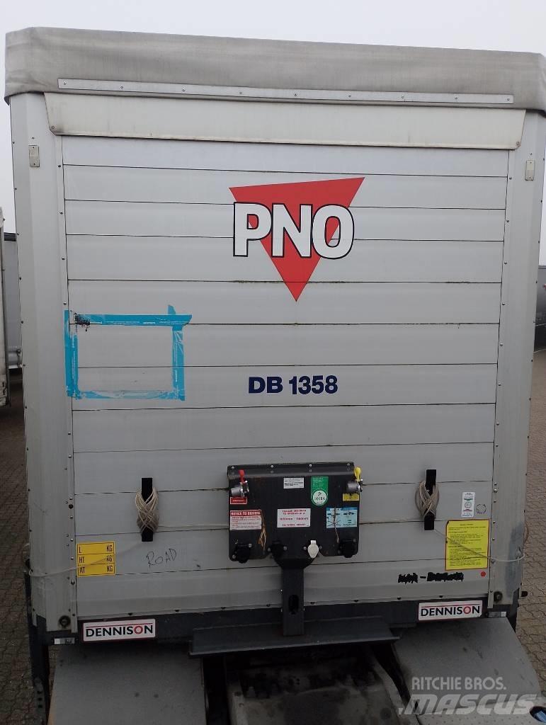 Dennison LINK GARDIN Elhúzható ponyvás félpótkocsik