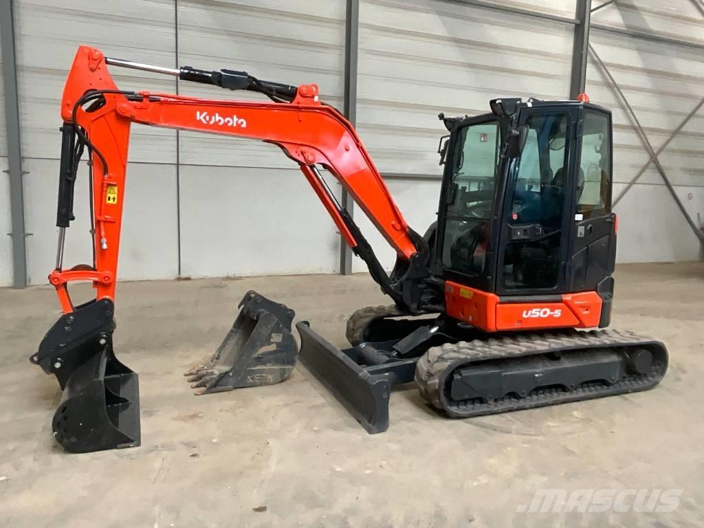 Kubota U 50-5 Mini kotrók < 7t