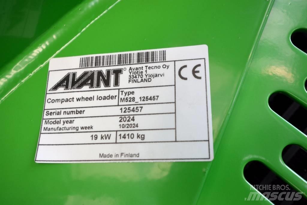 Avant 528 Mini homlokrakodók