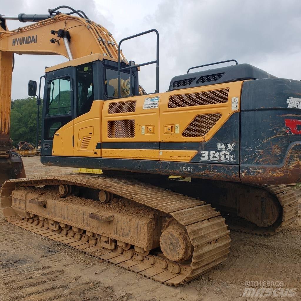 Hyundai HX 380 L Lánctalpas kotrók