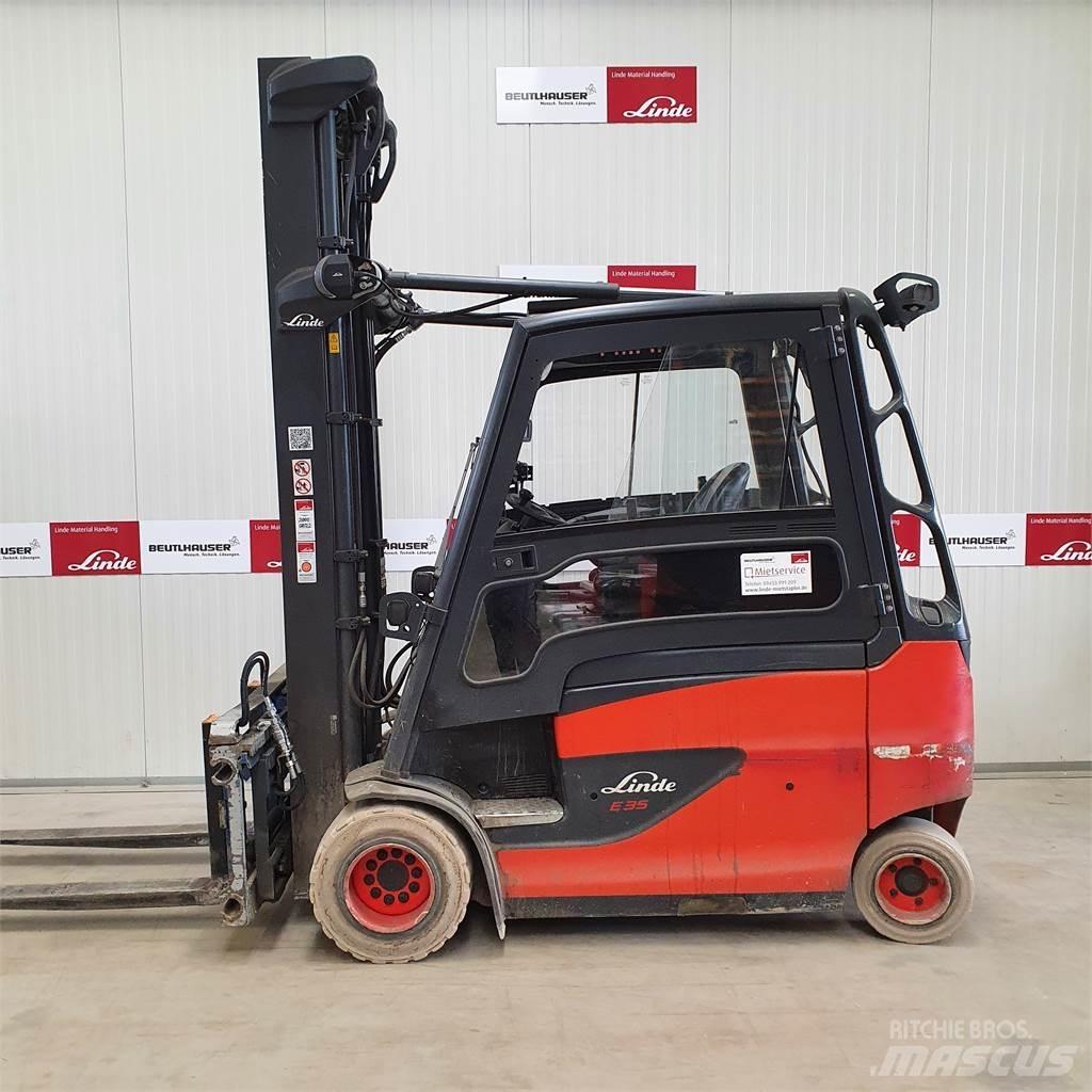 Linde E35HL Elektromos targoncák