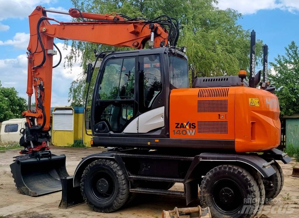 Hitachi 140W Gumikerekes kotrók