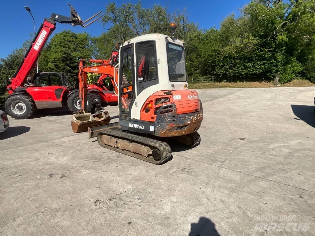 Kubota KX 101-3 A Mini kotrók < 7t