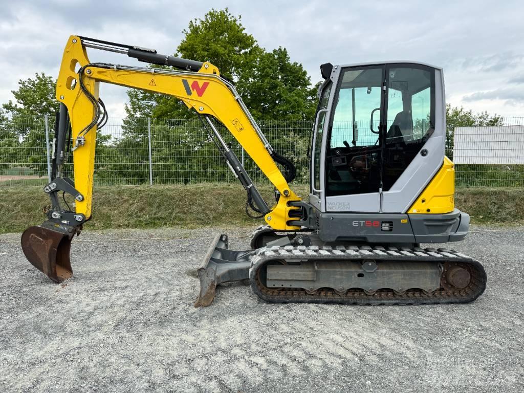 Wacker Neuson ET58 Lánctalpas kotrók