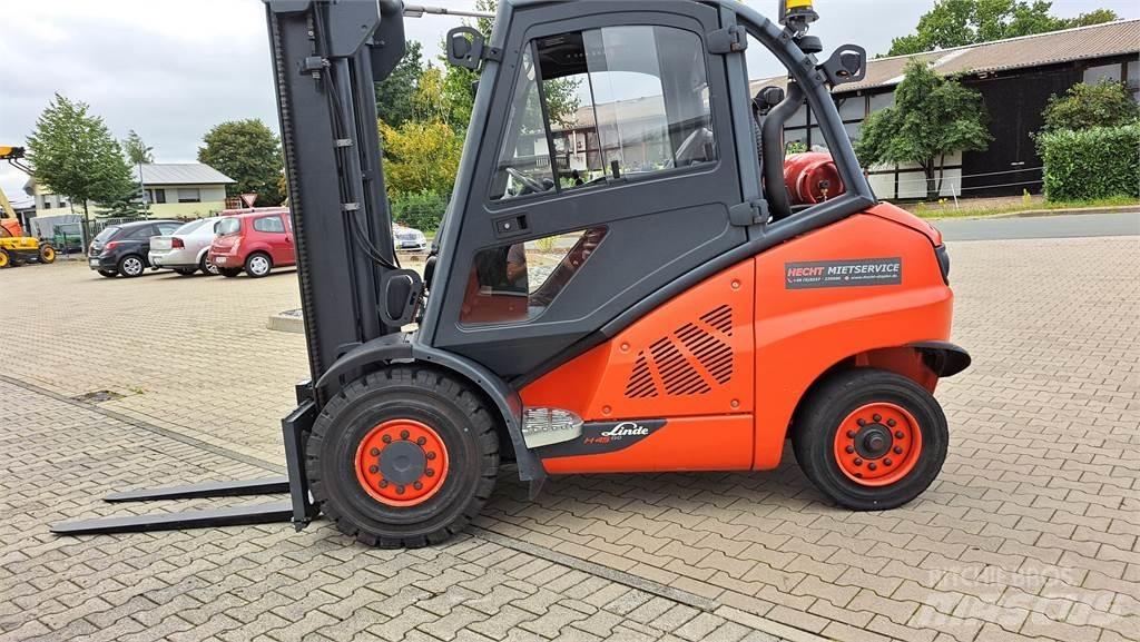 Linde H45T-02 Gázüzemű targoncák