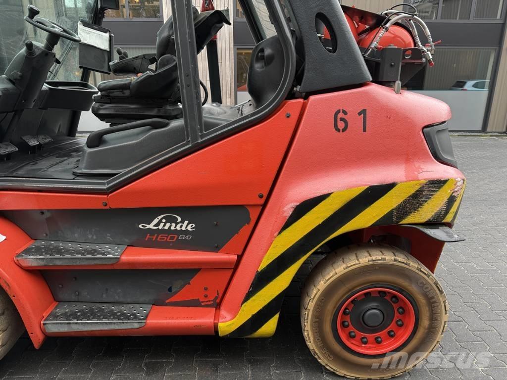 Linde H60T - 03 Gázüzemű targoncák