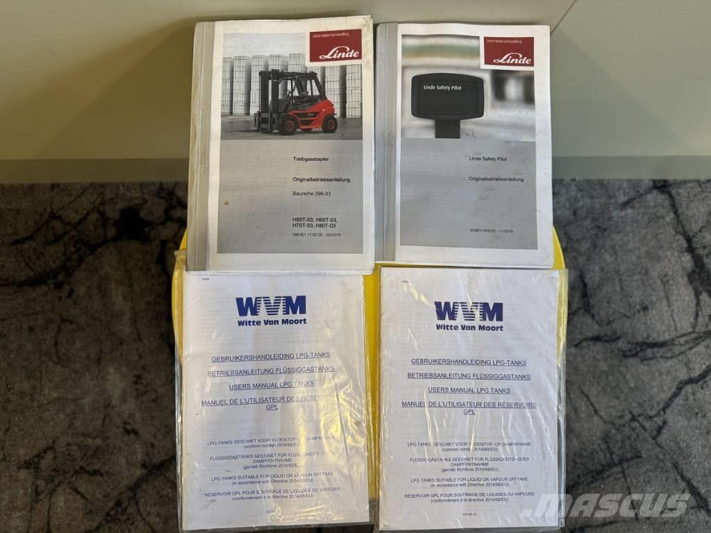 Linde H60T - 03 Gázüzemű targoncák