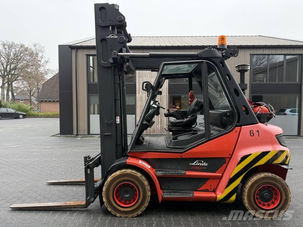Linde H60T - 03 Gázüzemű targoncák