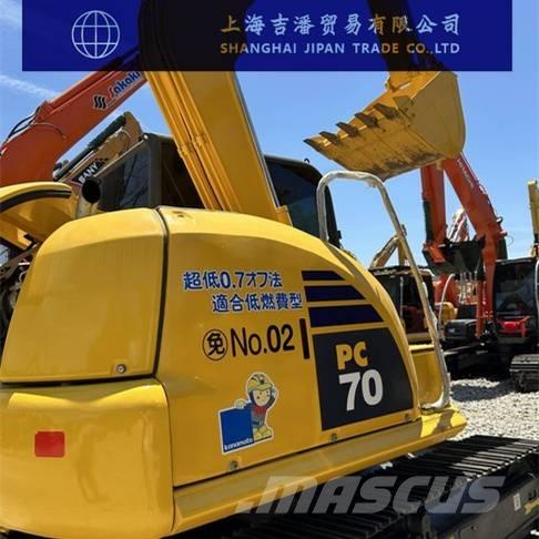 Komatsu PC 70 Lánctalpas kotrók