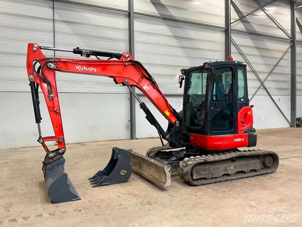 Kubota U 55-4 Mini kotrók < 7t