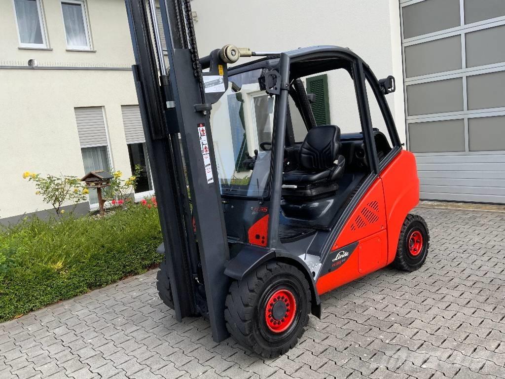 Linde H35T-02 Gázüzemű targoncák