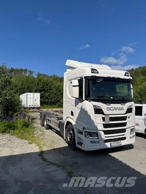 Scania R 540 Konténer keretes / Konténeres teherautók