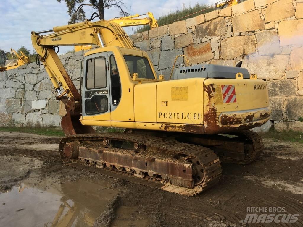 Komatsu PC210LC-6K Lánctalpas kotrók