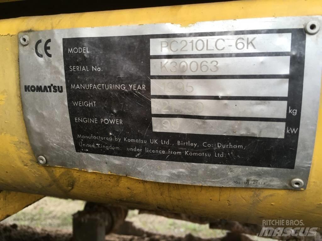 Komatsu PC210LC-6K Lánctalpas kotrók
