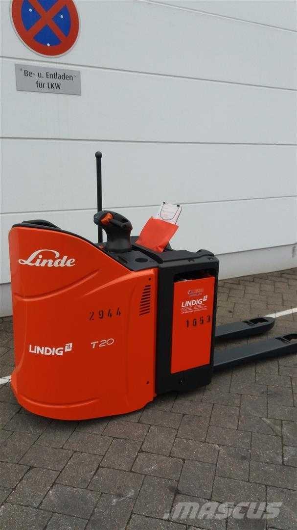 Linde T20SP Elektromos gyalogkíséretű targoncák