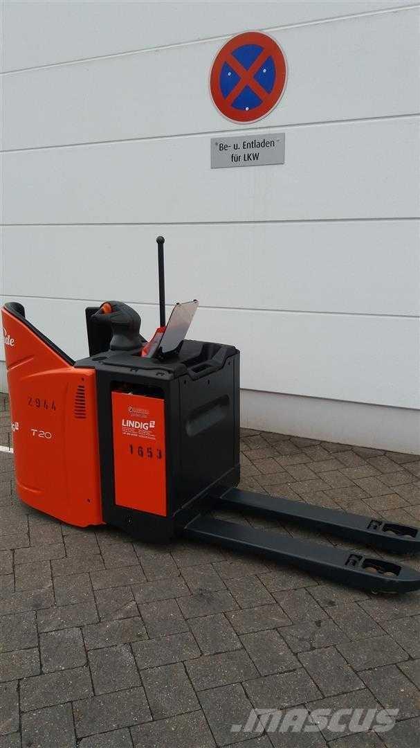 Linde T20SP Elektromos gyalogkíséretű targoncák