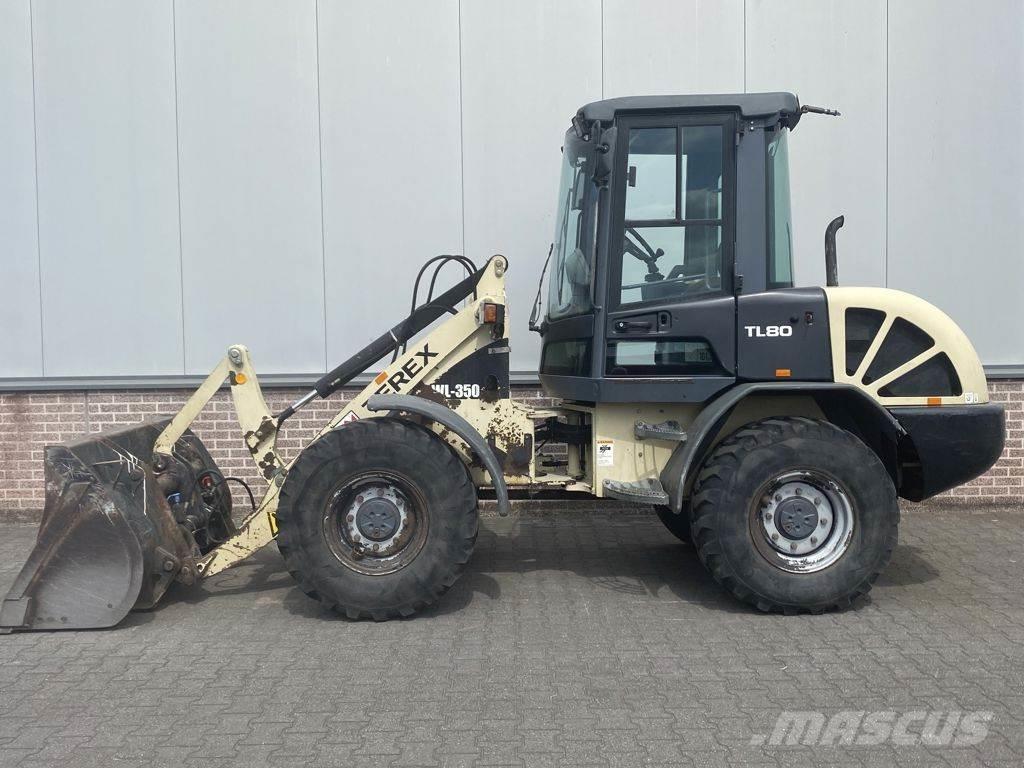 Terex TL80 Gumikerekes homlokrakodók