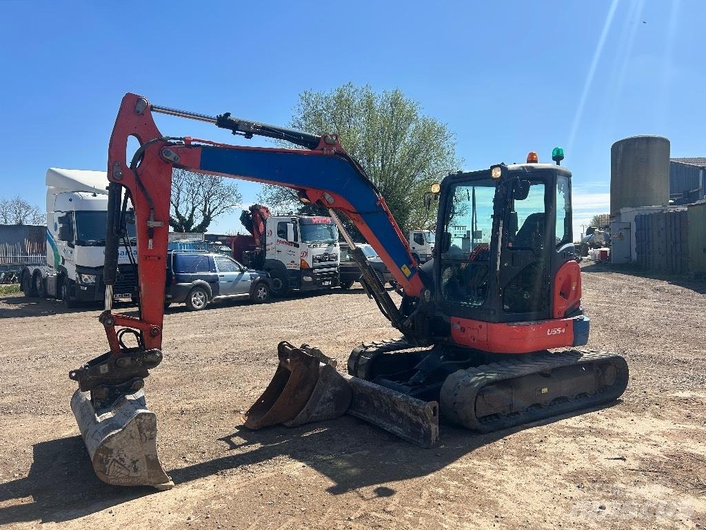 Kubota U 55-4 Mini kotrók < 7t