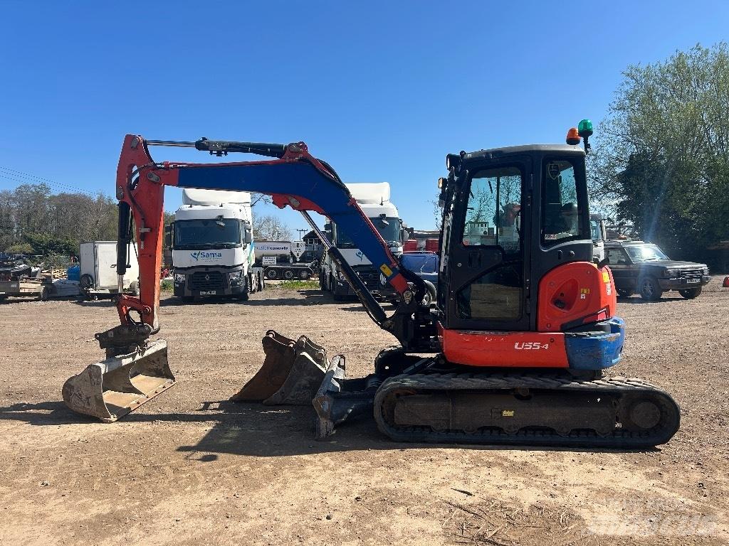 Kubota U 55-4 Mini kotrók < 7t
