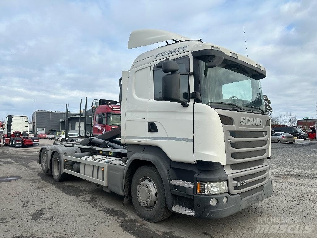 Scania R 450 6x2*4 Horgos rakodó teherautók