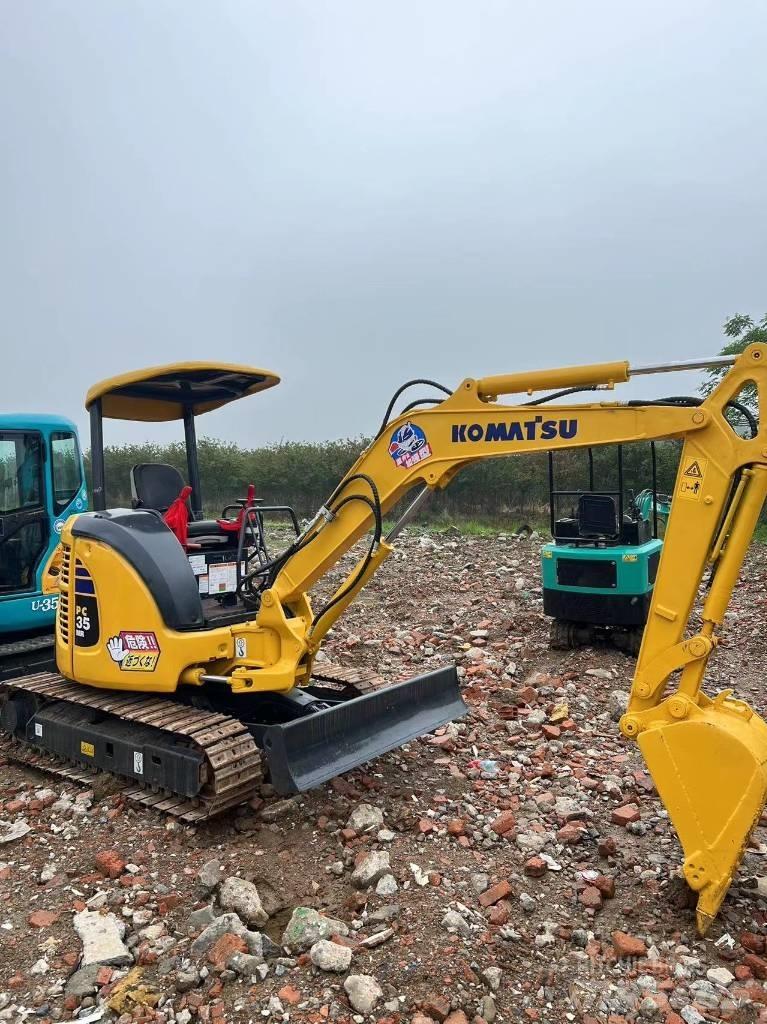 Komatsu PC 35 MR-3 Mini kotrók < 7t