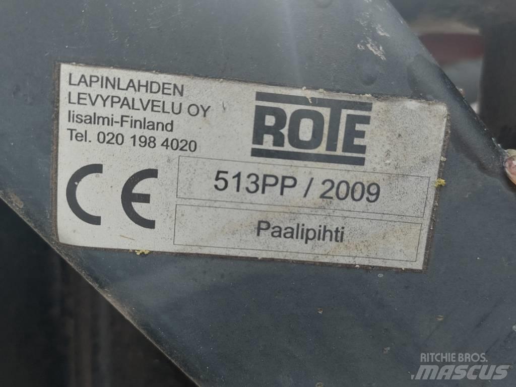 Rote 513PP Homlokrakodó tartozékok