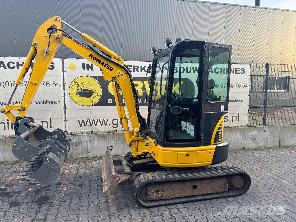 Komatsu PC 26 MR-3 Mini kotrók < 7t